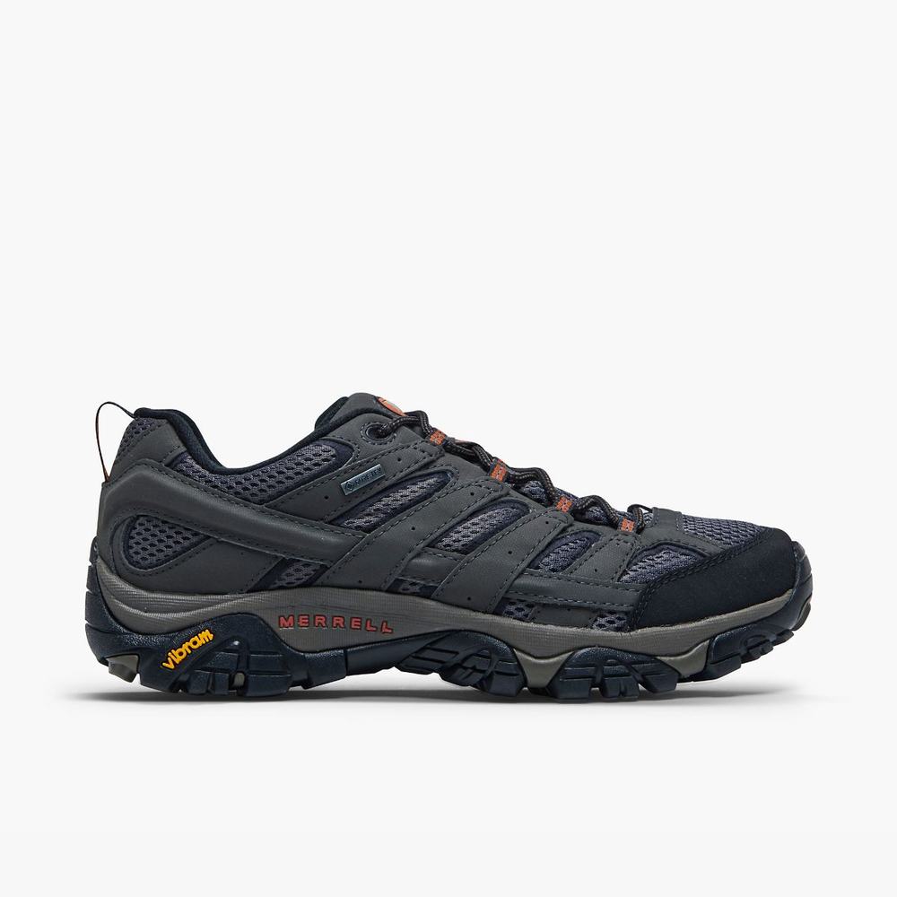 Merrell Moab 2 GORE -TEX® Wide Width Vandringsskor Herr Grå (SE354071)